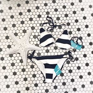 Nautical Striped Bikini
